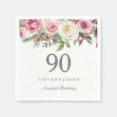 Search for pink floral napkins Flower