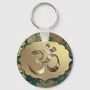 Search for yoga symbols key rings Elegant