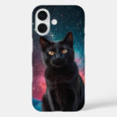 Search for cosmic cat iphone cases Space