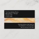 Search for countertop business cards Remodeling