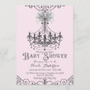 Search for pink silver princess baby shower invitations Modern