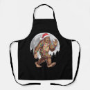 Search for bigfoot aprons Santa