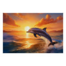 Search for dolphin sunset posters Ocean