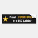 Search for grandfather bumper stickers Military