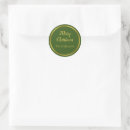 Search for green and gold stickers Script