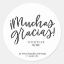 Search for muchas gracias stickers Spanish