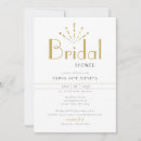 Search for art deco bridal shower invitations Minimalist