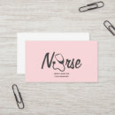 Search for nurse business cards Stethoscope