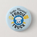Search for cookie monster foodie truck badges Sesame street