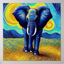 Search for blue elephant posters Colourful