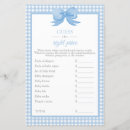 Search for baby shower programs Blue