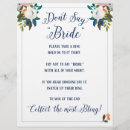 Search for bridal shower flyers Bride