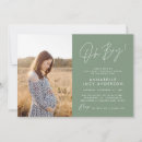Search for green baby boy shower invitations Gender neutral