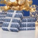 Search for winter wrapping paper Blue