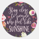 Search for sunshine quote stickers Inspirational