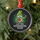 Search for leprechaun christmas tree decorations Shamrock