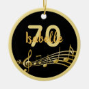 Search for musical note christmas tree decorations Black