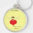 Search for heart wing key rings Valentines