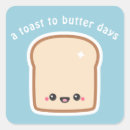 Search for funny toast stickers Kawaii