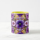Search for purple pansy mugs Pansies