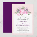 Search for light purple wedding invitations Flowers