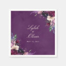 Search for aubergine napkins Plum
