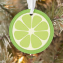 Search for lime christmas tree decorations Lemon