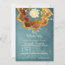 Search for teal 50th birthday invitations Chic