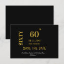 Search for 70th birthday save the dates Black