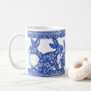Search for blue bunny mugs Blue and white