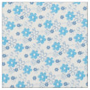 Search for blue and white floral fabric Flowers
