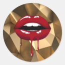 Search for red glitter lips stickers Salon