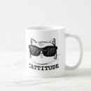 Search for cattitude mugs Funny