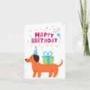 Search for sausage dog cards Cute