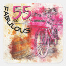 Search for fifty five stickers 55 years old