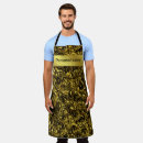 Search for metallic gold aprons Bling