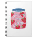 Search for strawberry fruit notebooks Cute