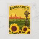 Search for kansas postcards Illustration