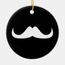 Search for mustache christmas tree decorations For him