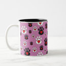 Search for red heart drinkware Black and white