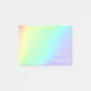 Search for rainbow post it notes Ombre