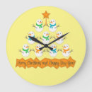 Search for happy new year clocks Christmas tree