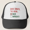 Search for list baseball hats Santa