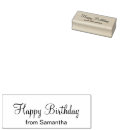 Search for cursive rubber stamps Script