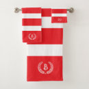 Search for red and white stripes bath towels Simple