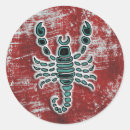 Search for scorpion stickers Red