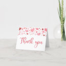 Search for red heart thank you cards A little sweetheart