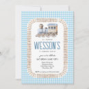 Search for all aboard invitations Train tracks