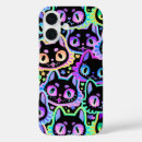 Search for animal face iphone cases Black