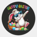 Search for funny easter bunny stickers Cute